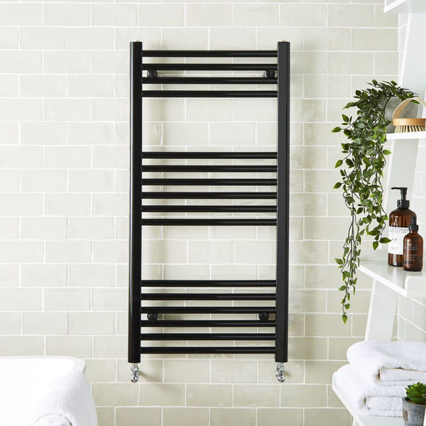 Picture of CSK Towel Rail 500mmx800mm Black