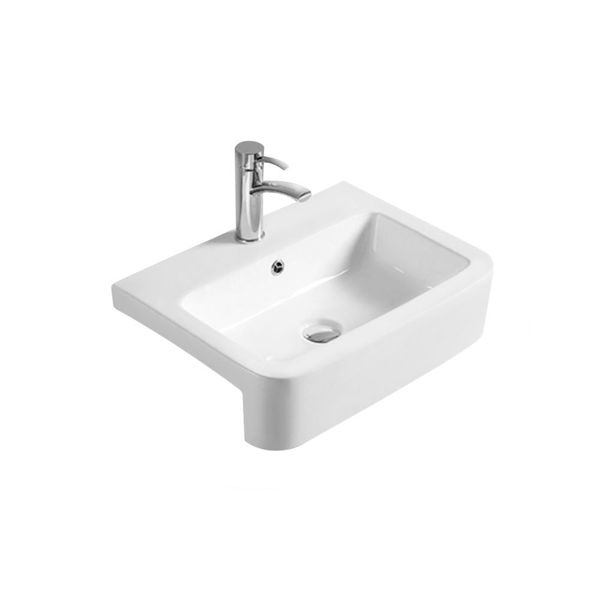 Picture of Neutral Semi-recessed basin