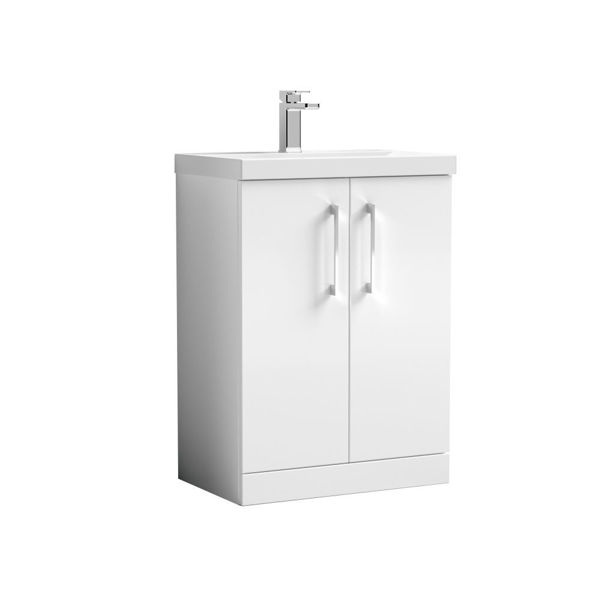 Picture of Nuie Arno 600mm Floor Standing 2 Door Vanity & Basin 1