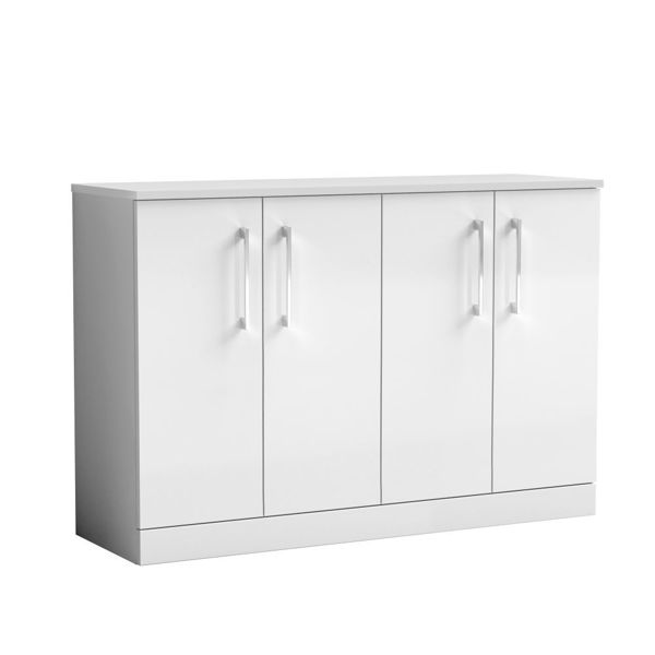 Picture of Nuie Arno 1200mm Floor Standing 4 Door Vanity & Worktop