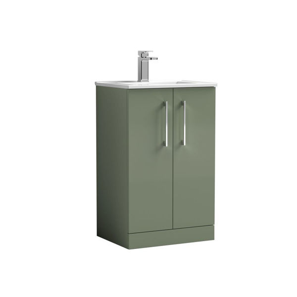 Picture of Nuie Arno 500mm Floor Standing 2 Door Vanity & Basin 2