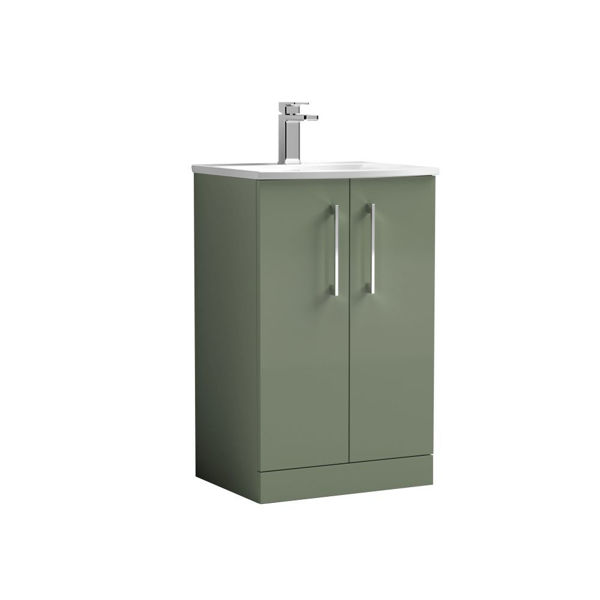 Picture of Nuie Arno 500mm Floor Standing 2 Door Vanity & Basin 4