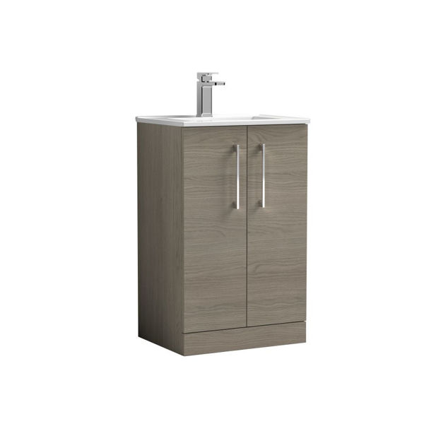 Picture of Nuie Arno 500mm Floor Standing 2 Door Vanity & Basin 2