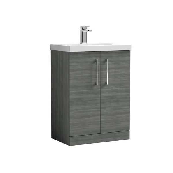 Picture of Nuie Arno 600mm Floor Standing 2 Door Vanity & Basin 1