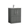 Picture of Nuie Arno 600mm Floor Standing 2 Door Vanity & Basin 2