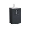 Picture of Nuie Arno 500mm Floor Standing 2 Door Vanity & Basin 1