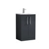 Picture of Nuie Arno 500mm Floor Standing 2 Door Vanity & Basin 4