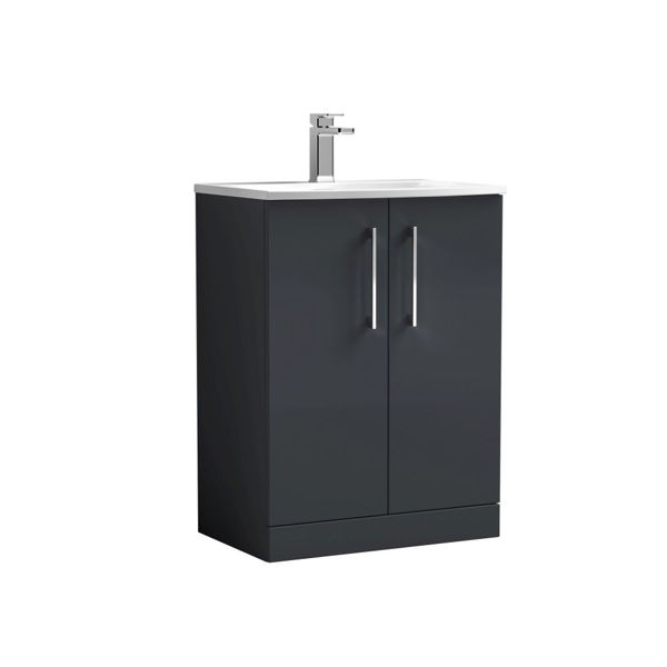 Picture of Nuie Arno 600mm Floor Standing 2 Door Vanity & Basin 4