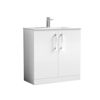 Picture of Nuie Arno 800mm Floor Standing 2 Door Vanity & Basin 2