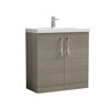 Picture of Nuie Arno 800mm Floor Standing 2 Door Vanity & Basin 1