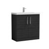 Picture of Nuie Arno 800mm Floor Standing 2 Door Vanity & Basin 1