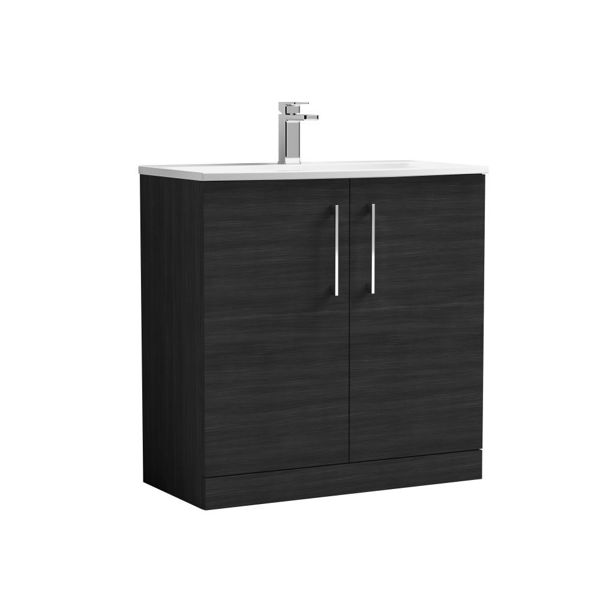 Picture of Nuie Arno 800mm Floor Standing 2 Door Vanity & Basin 4