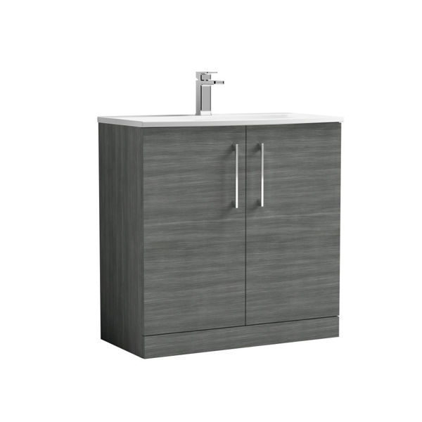 Picture of Nuie Arno 800mm Floor Standing 2 Door Vanity & Basin 4