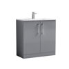 Picture of Nuie Arno 800mm Floor Standing 2 Door Vanity & Basin 2