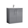 Picture of Nuie Arno 800mm Floor Standing 2 Door Vanity & Basin 4