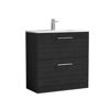 Picture of Nuie Arno 800mm Floor Standing 2 Drawer Vanity & Basin 2