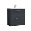 Picture of Nuie Arno 800mm Floor Standing 2 Drawer Vanity & Basin 1