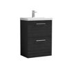 Picture of Nuie Arno 600mm Floor Standing 2 Drawer Vanity & Basin 1