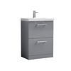 Picture of Nuie Arno 600mm Floor Standing 2 Drawer Vanity & Basin 1