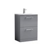 Picture of Nuie Arno 600mm Floor Standing 2 Drawer Vanity & Basin 4