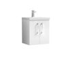 Picture of Nuie Arno 500mm Wall Hung 2 Door Vanity & Basin 1