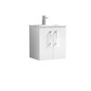 Picture of Nuie Arno 500mm Wall Hung 2 Door Vanity & Basin 2