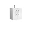 Picture of Nuie Arno 500mm Wall Hung 2 Door Vanity & Basin 4