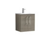 Picture of Nuie Arno 500mm Wall Hung 2 Door Vanity & Basin 2