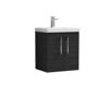 Picture of Nuie Arno 500mm Wall Hung 2 Door Vanity & Basin 1