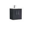 Picture of Nuie Arno 500mm Wall Hung 2 Door Vanity & Basin 2