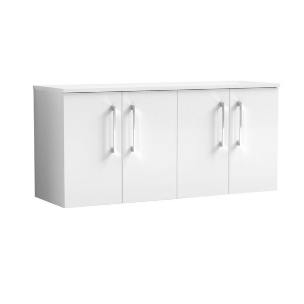 Picture of Nuie Arno 1200mm Wall Hung 4 Door Vanity & Worktop