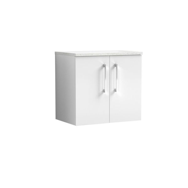 Picture of Nuie Arno 600mm Wall Hung 2 Door Vanity & Laminate Top