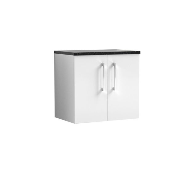 Picture of Nuie Arno 600mm Wall Hung 2 Door Vanity & Laminate Top