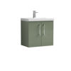 Picture of Nuie Arno 600mm Wall Hung 2 Door Vanity & Basin 1