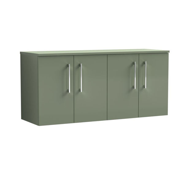 Picture of Nuie Arno 1200mm Wall Hung 4 Door Vanity & Worktop