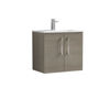 Picture of Nuie Arno 600mm Wall Hung 2 Door Vanity & Basin 2