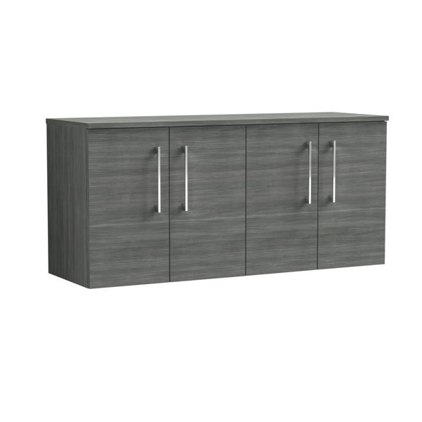 Picture of Nuie Arno 1200mm Wall Hung 4 Door Vanity & Worktop