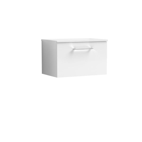 Picture of Nuie Arno 600mm Wall Hung 1 Drawer Vanity & Worktop