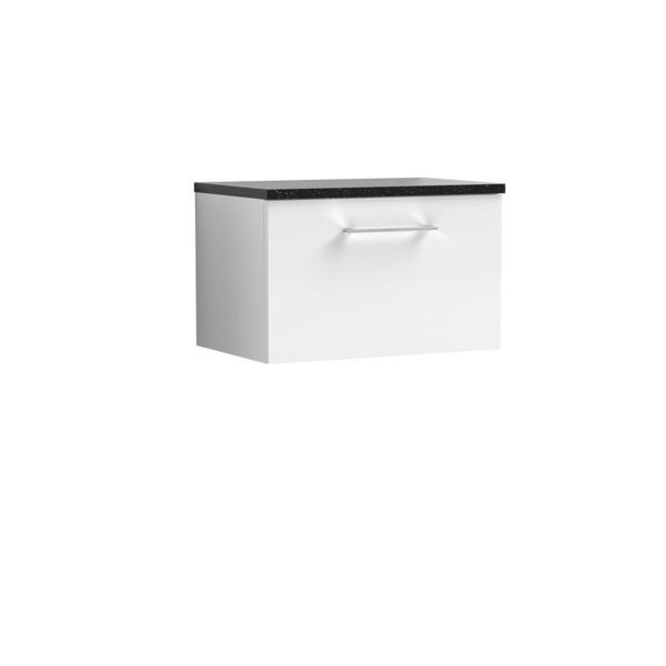 Picture of Nuie Arno 600mm Wall Hung 1 Drawer Vanity & Laminate Top