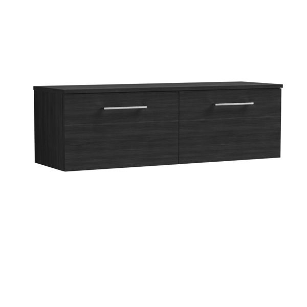 Picture of Nuie Arno 1200mm Wall Hung 2 Drawer Vanity & Worktop