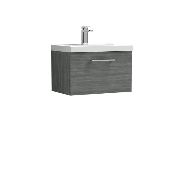 Picture of Nuie Arno 600mm Wall Hung 1 Drawer Vanity & Basin 1