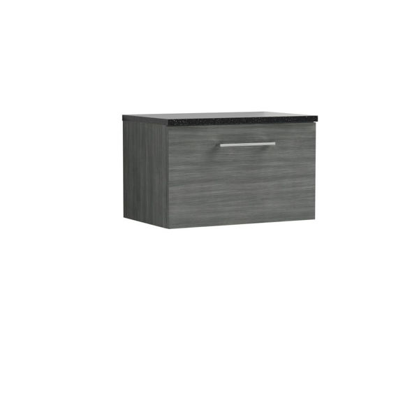 Picture of Nuie Arno 600mm Wall Hung 1 Drawer Vanity & Laminate Top