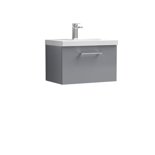 Picture of Nuie Arno 600mm Wall Hung 1 Drawer Vanity & Basin 1