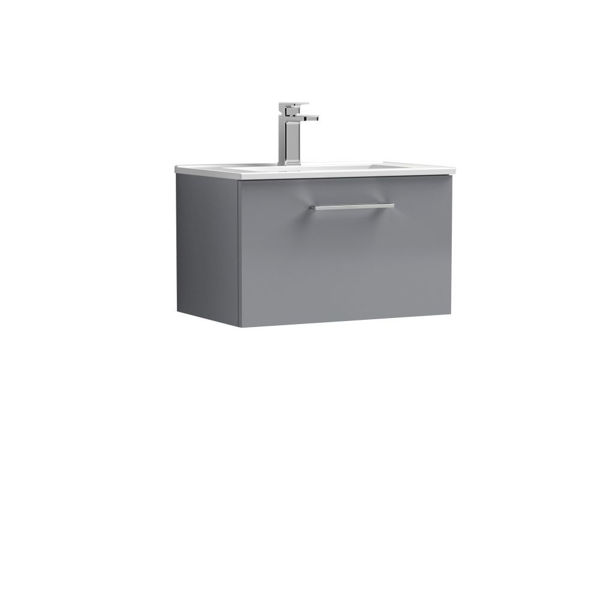 Picture of Nuie Arno 600mm Wall Hung 1 Drawer Vanity & Basin 2