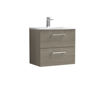 Picture of Nuie Arno 600mm Wall Hung 2 Drawer Vanity & Basin 4