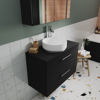 Picture of Nuie Arno 600mm Wall Hung 2 Drawer Vanity & Worktop