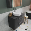 Picture of Nuie Arno 600mm Wall Hung 2 Drawer Vanity & Worktop