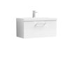 Picture of Nuie Arno 800mm Wall Hung 1 Drawer Vanity & Basin 1