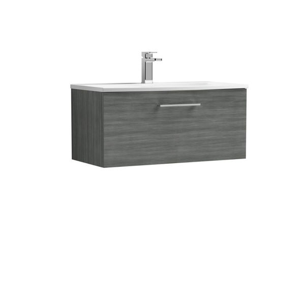 Picture of Nuie Arno 800mm Wall Hung 1 Drawer Vanity & Basin 4