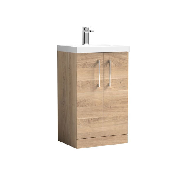 Picture of Nuie Arno 500mm Floor Standing 2-Door Vanity & Basin 1